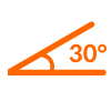 Normal (~30°) 